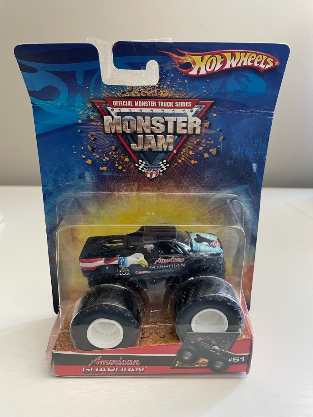 Hot wheels monster jam American guardian truck